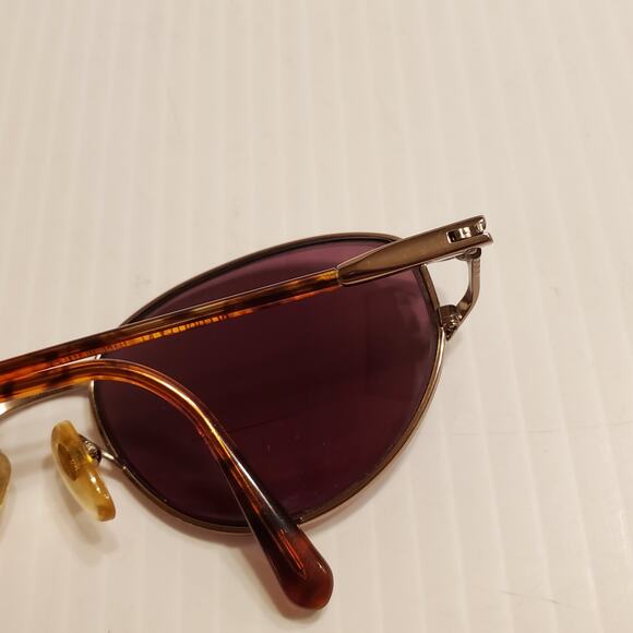 Vintage SFEROFLEX eyeglasses frame 2447 Made in Italy 54x17x130 Aviator style - Picture 6 of 9